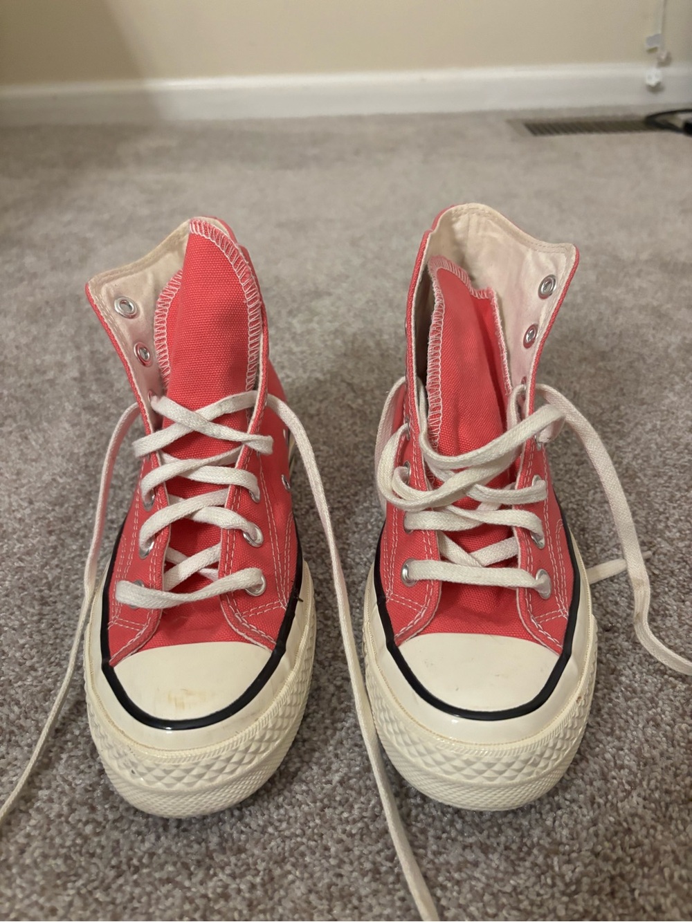 Converse Kids High-Top Sneakers - hot pink